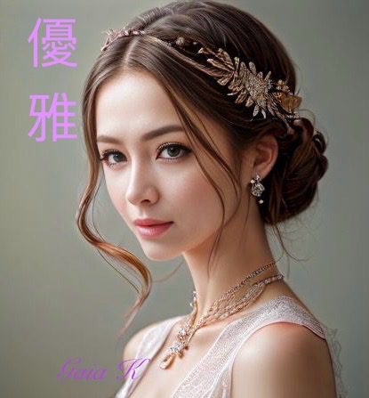 Beautiful and elegant woman wearing a crown in an AI-enhanced image