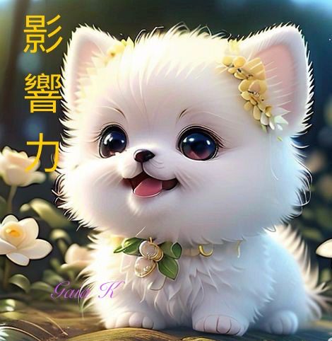 Adorable dog with AI influence - cute and lovable pet