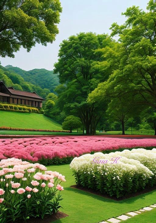 Beautiful pink Ai~康乃馨 flowers in full bloom